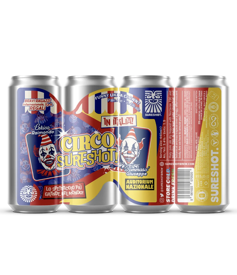 Funny Like A Clown Pale Ale 3.4%  (440ml)