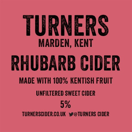Rhubarb Cider 5% (500ml)