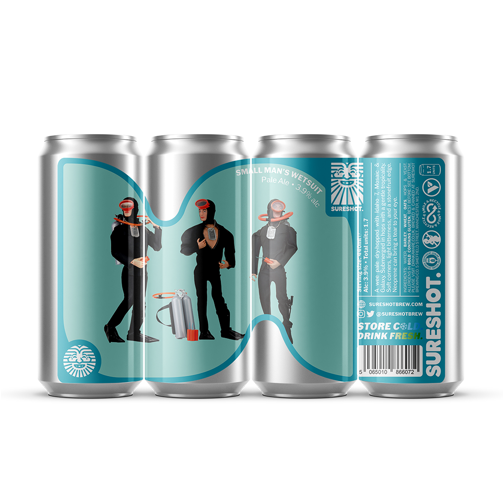 Small Man's Wet Suit  Pale ale 3.9% (440ml)