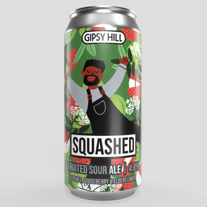 Squashed Lychee, Gooseberry and Elderflower Sour 4.8% (440ml)